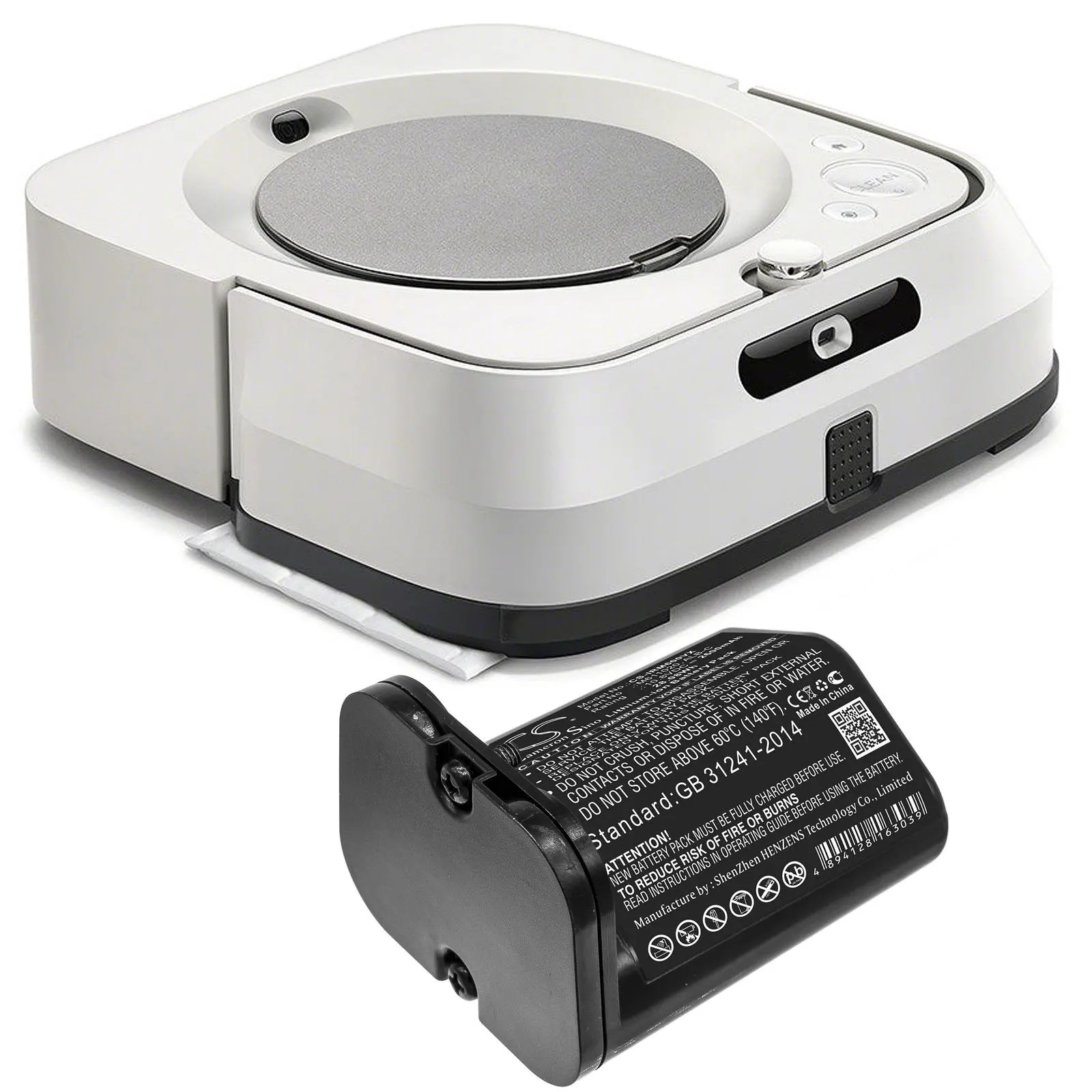 Батерия за прахосмукачка iRobot ADD-N1, Braava Jet M6, M611020 ABL-C  LiIon 10,8V 2600mAh CAMERON SINO - image 4