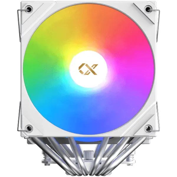 AK6 Dual Digital Arctic (WH, ARGB & Digital LED Panel Top Cover, 2PCS ARGB PWM Fan, Intel Backplate, Mini ARGB LED Controller) - image 1