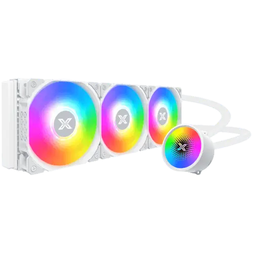 Liquid Killer X Arctic 360 (AIO Liquid Cooler, New X logo ARGB Pump Head, 3x120mm ARGB Fan, Plastic Steel Backpanel)