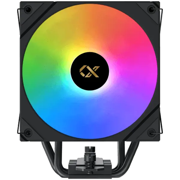AK4 Digital (Black, ARGB & Digital LED Panel Top Cover, ARGB PWM Fan, Intel Backplate, Mini ARGB LED Controller) - image 1