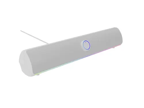Sistem audio, Genesis Soundbar Helium, 312BT, 2.0 Bluetooth, Alb - 6