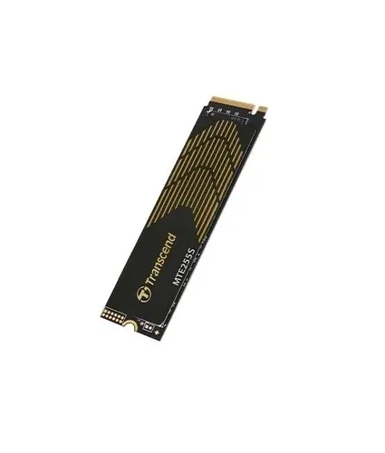 Твърд диск, Transcend 1TB, M.2 2280, PCIe Gen4x4, NVMe, 3D NAND, DRAM-less (Graphene Heatsink)