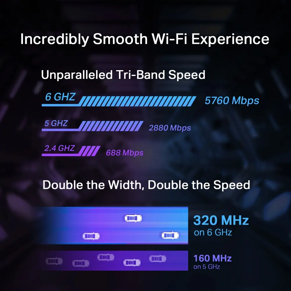 Безжичен адаптер TP-LINK Archer TBE550E, BE9300, Wi-Fi 7,Bluetooth 5.4, PCI Exp. - image 4