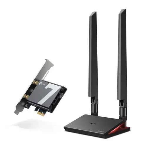 Adaptor wireless TP-LINK Archer TBE550E, BE9300, Wi-Fi 7, Bluetooth 5.4, PCI Exp - 1