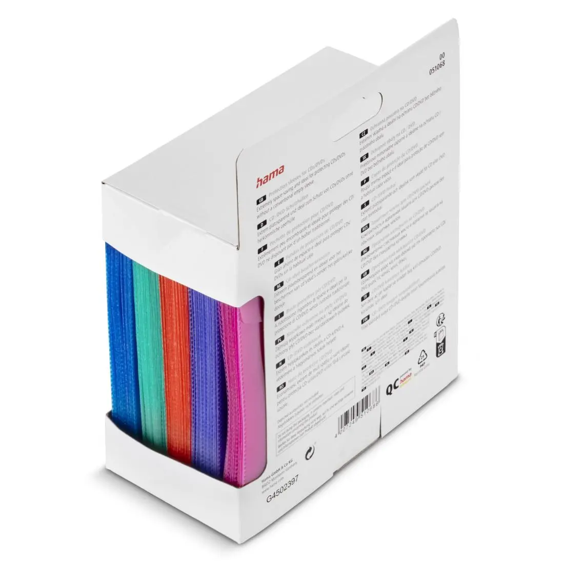 HAMA Предпазни пликове за CD/DVD, 100 бр, цветни - image 3