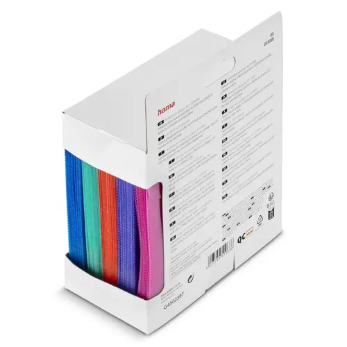 HAMA Предпазни пликове за CD/DVD, 100 бр, цветни - image 3
