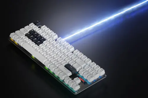 Pulsar професионална геймърска механична клавиатура Professional Gaming Mechanical Keyboard PCMK 2 HE TKL ANSI White - 8K, Gateron Magnetic Switches [Linear] - image 12