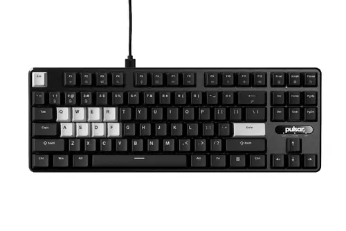 Pulsar професионална геймърска механична клавиатура Professional Gaming Mechanical Keyboard PCMK 2 HE TKL ANSI Black - 8K, Gateron Magnetic Switches [Linear] - image 1