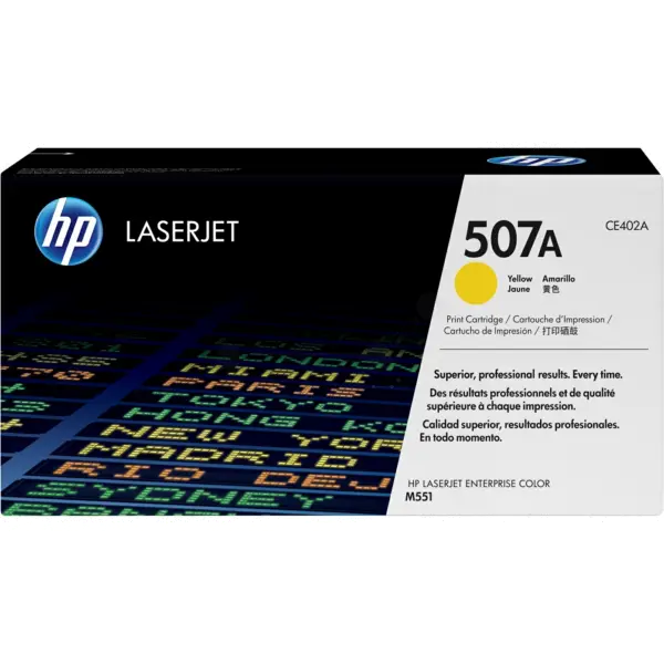 КАСЕТА ЗА HP Color Laserjet Enterprise 500 M551 - Yellow - /507A/ - PN CE402A