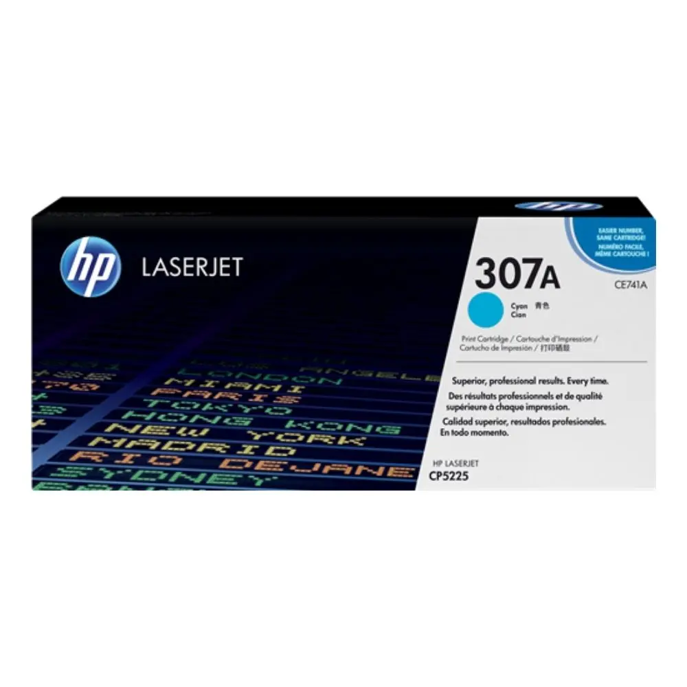 КАСЕТА ЗА HP Color Laserjet CP 5225/5225n/5225dn - Cyan - /307A/ - PN CE741A