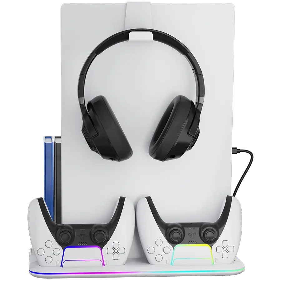 CANYON cooling stand CS-51 RGB PS5 Slim/DE Charge White - image 2