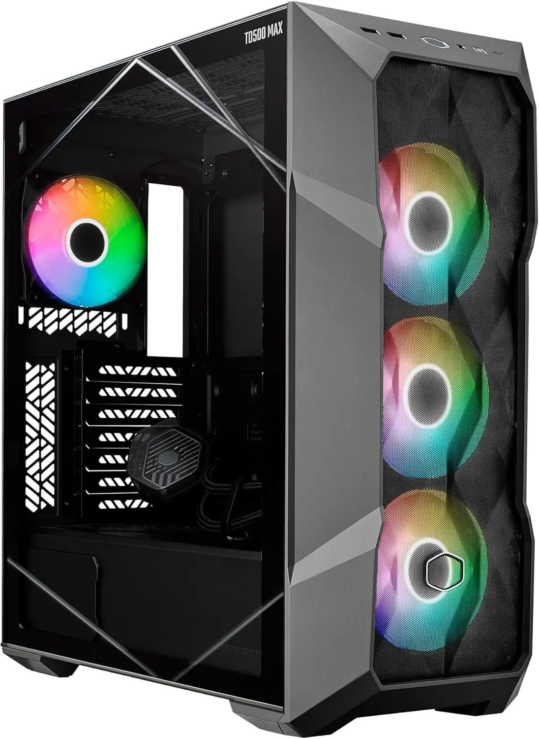 Кутия Cooler Master TD500 Max + 850W Gold, 360 AIO Cooler - image 1