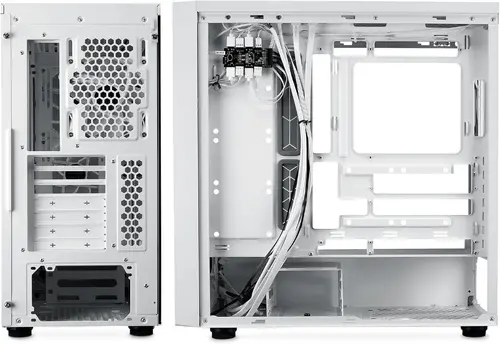 Кутия CoolerMaster MasterBox 600 - White ARGB - image 5