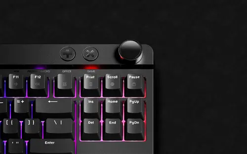 Pulsar професионална геймърска механична клавиатура Professional Gaming Mechanical Keyboard Xboard MS TKL ANSI Black - 8K, Cherry MX2A [Linear], RGB - image 10