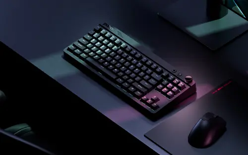 Pulsar професионална геймърска механична клавиатура Professional Gaming Mechanical Keyboard Xboard MS TKL ANSI Black - 8K, Cherry MX2A [Linear], RGB - image 5