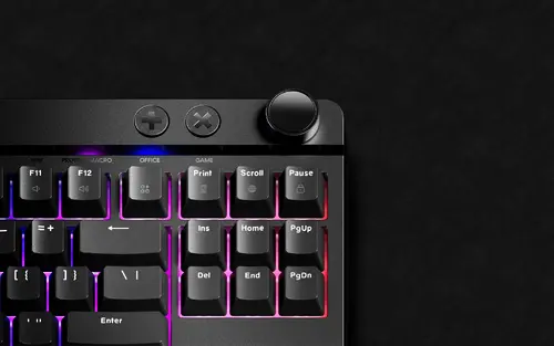 Pulsar професионална геймърска механична клавиатура Professional Gaming Mechanical Keyboard Xboard MS TKL ANSI Black - 8K, Cherry MX2A [Linear], RGB - image 9