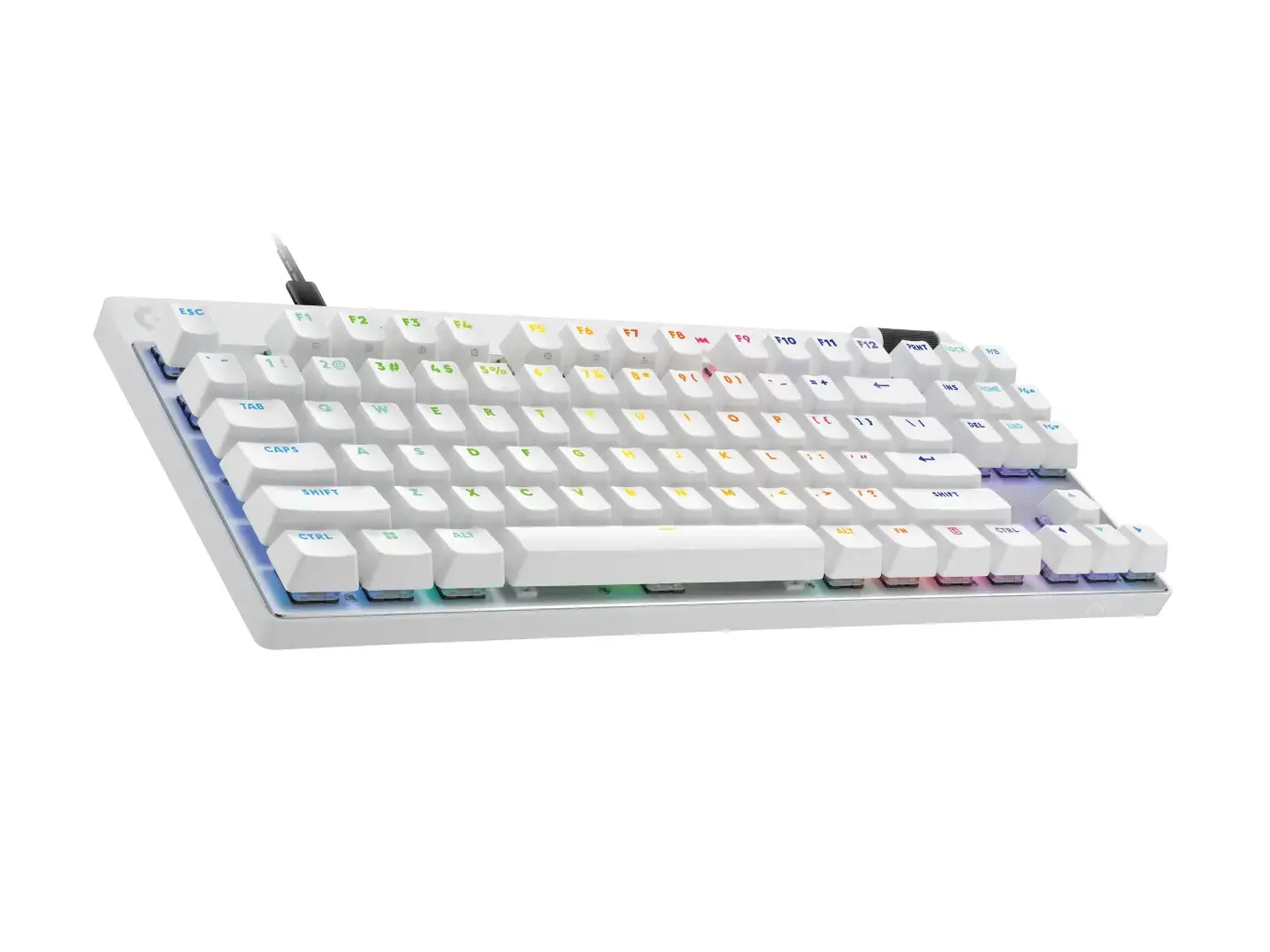 Клавиатура, Logitech PRO X TKL RAPID - WHITE - US INT`L - EMEA28i-935 - image 1