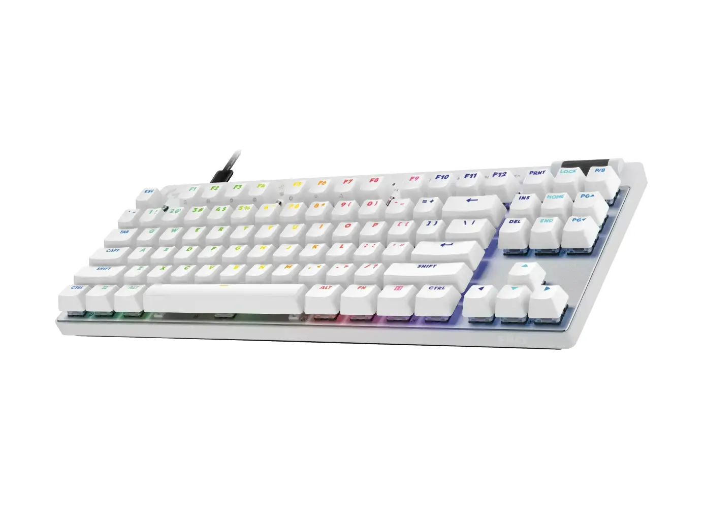 Клавиатура, Logitech PRO X TKL RAPID - WHITE - US INT`L - EMEA28i-935 - image 2