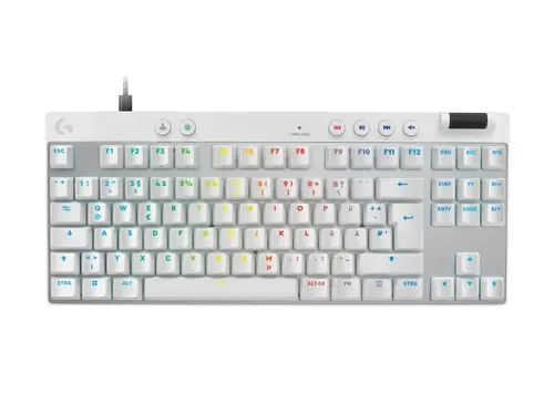 Πληκτρολόγιο, Logitech PRO X TKL RAPID - ΛΕΥΚΟ - US INT`L - EMEA28i-935 - 1