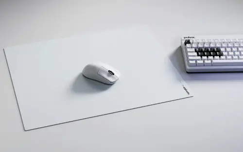 Superglide професионален стъклен геймърски пад за мишка Gaming Glass Mousepad Superglide Pad v2 XL White - 490 x 420 mm - image 4