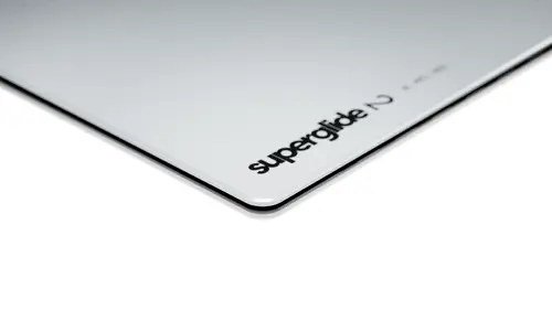 Superglide професионален стъклен геймърски пад за мишка Gaming Glass Mousepad Superglide Pad v2 XL White - 490 x 420 mm - image 5