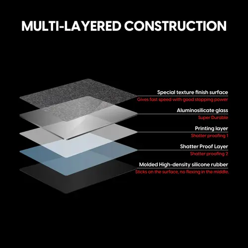 Superglide професионален стъклен геймърски пад за мишка Gaming Glass Mousepad Superglide Pad v2 XL White - 490 x 420 mm - image 7