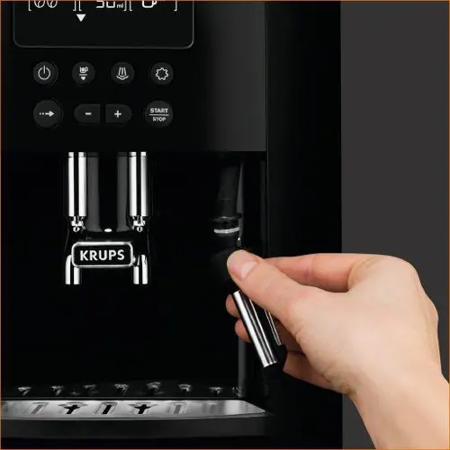 Кафемашина, Krups EA817010, Espresso Automat Arabica, espresso machine, 1450W, 15 bar, 1.7l, Black - image 2