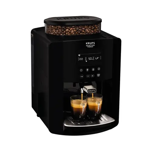 Кафемашина, Krups EA817010, Espresso Automat Arabica, espresso machine, 1450W, 15 bar, 1.7l, Black - image 4
