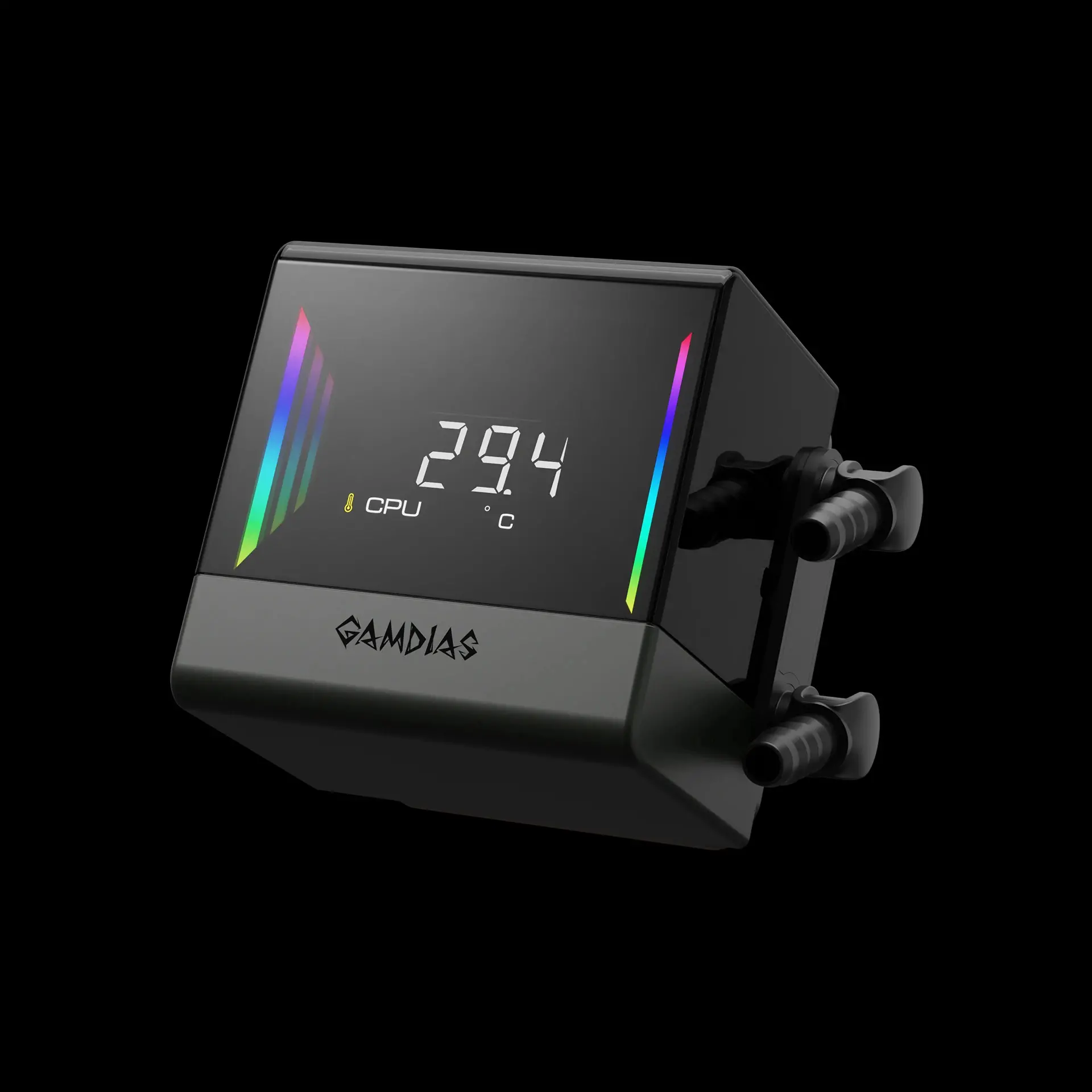 Gamdias водно охлаждане Water Cooling Chione E4-360 - LCD Screen, A-RGB - image 2