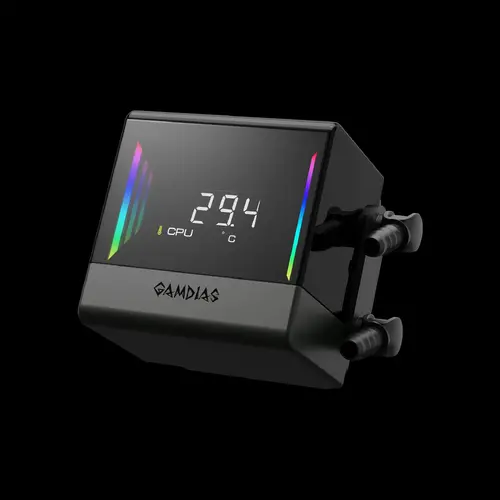 Gamdias водно охлаждане Water Cooling Chione E4-360 - LCD Screen, A-RGB - image 2