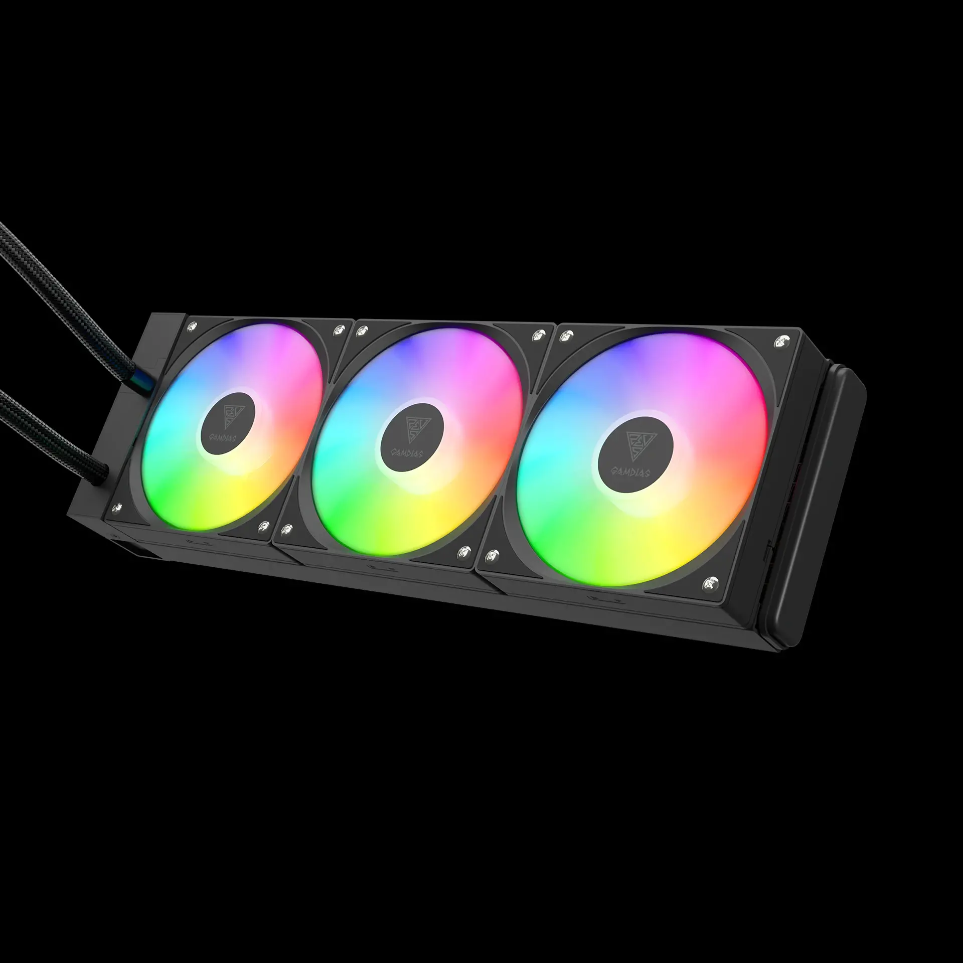 Gamdias водно охлаждане Water Cooling Chione E4-360 - LCD Screen, A-RGB - image 5