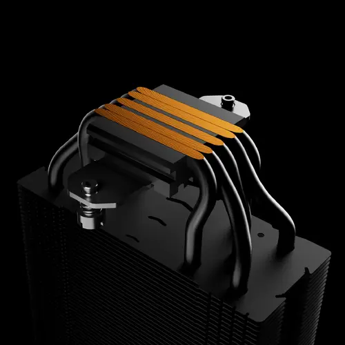 Gamdias охладител CPU Cooler BOREAS M2-51D - LGA1851/AM5, Digital Display - image 6