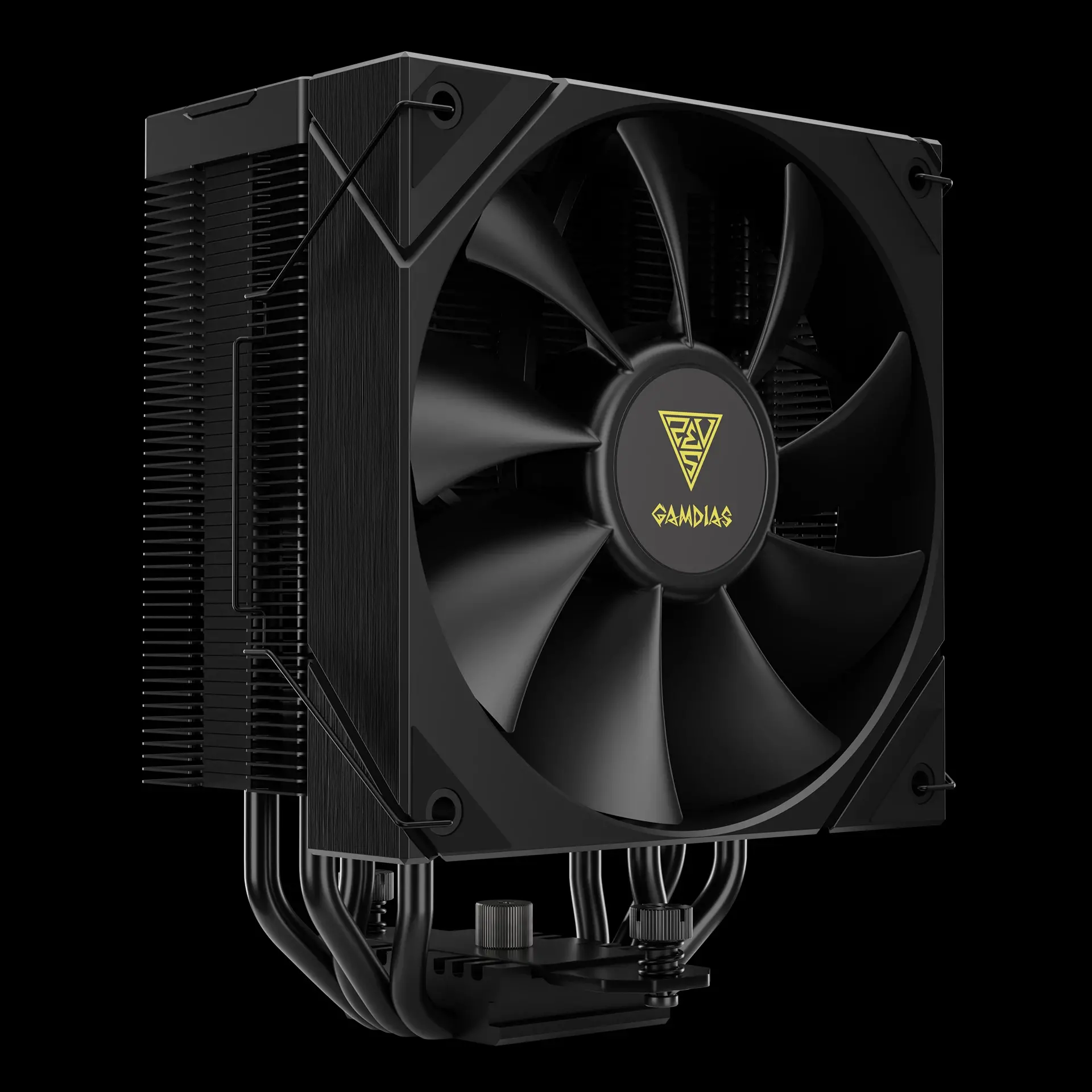 Gamdias охладител CPU Cooler BOREAS E2-410 Black - LGA1851/AM5 - image 1