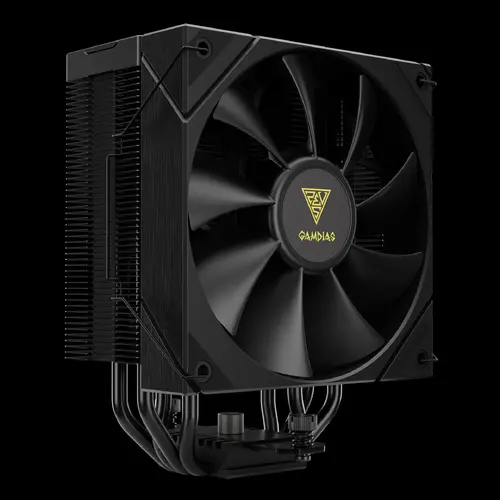Gamdias охладител CPU Cooler BOREAS E2-410 Black - LGA1851/AM5 - image 1