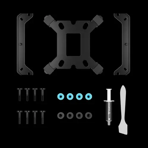 Gamdias охладител CPU Cooler BOREAS E2-410 Black - LGA1851/AM5 - image 8