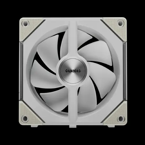 Gamdias Σετ ανεμιστήρων Fan Pack 3-in-1 3x120mm - AEOLUS P2-1203 White, εναλλάξιμα πτερύγια ανεμιστήρα (περιλαμβάνονται αντίστροφα πτερύγια) - 10