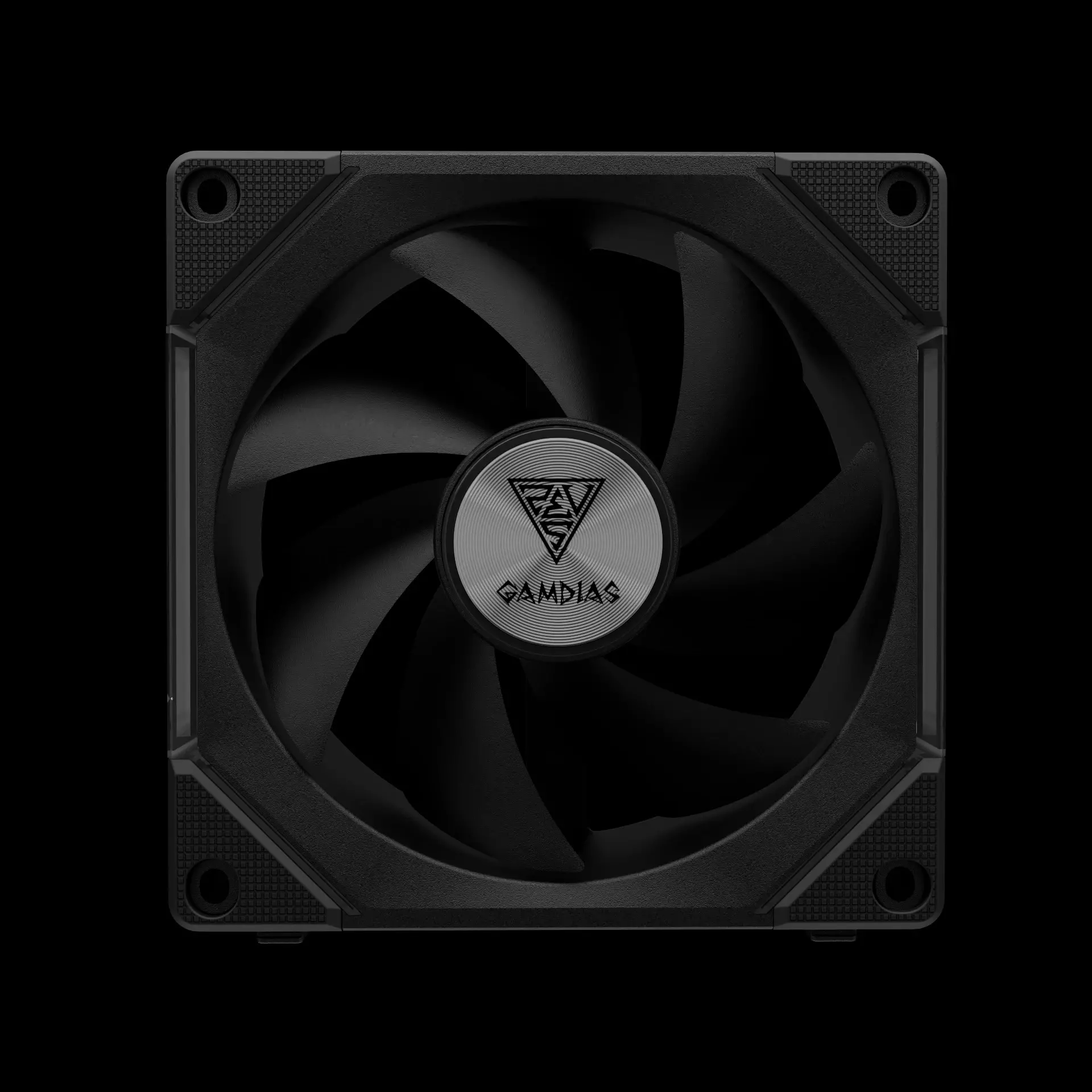Gamdias Комплект вентилатори Fan Pack 3-in-1 3x120mm - AEOLUS P2-1203, Swappable Fan Blades (Reverse Fan Blades Included), Daisy-Chain, Infinity Mirror, A-RGB - image 8