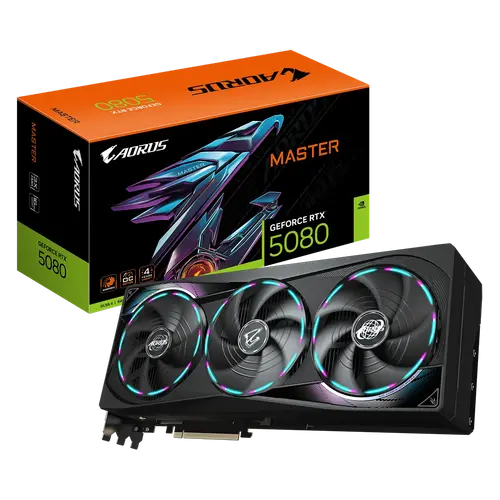 Видео карта, GIGABYTE GB RTX5080 AORUS MASTER 16G - image 7