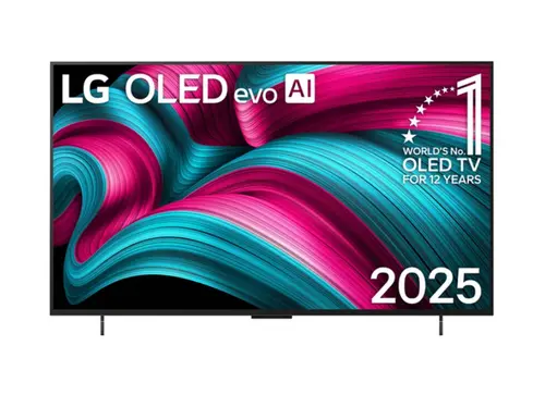 Τηλεόραση, LG OLED42C51LA, 42" UHD OLED evo, 4K (3840 x 2160), DVB-C/T2/S2, Full Cinema Screen, Alpha 9 AI 4K Gen8, 120Hz Native (VRR 144Hz), ThinQ - 1