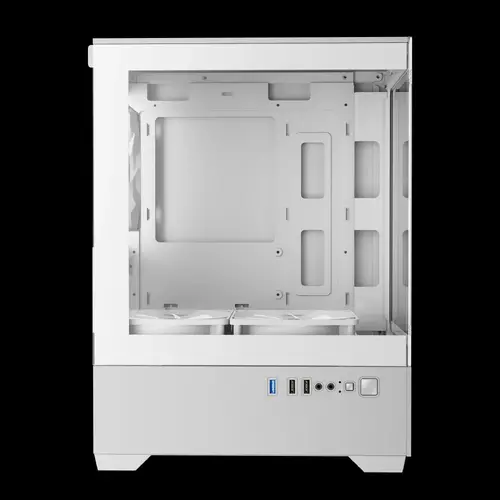 Gamdias кутия Case mATX - AURA GC9M White - 3 x 120 mm A-RGB, Tempered Glass - image 4