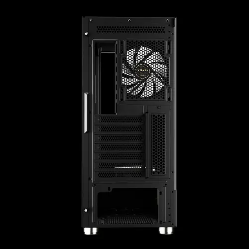 Gamdias carcasă ATX - ATLAS E1 - 3 x 120 mm A-RGB, Display digital, Sticlă securizată - 7