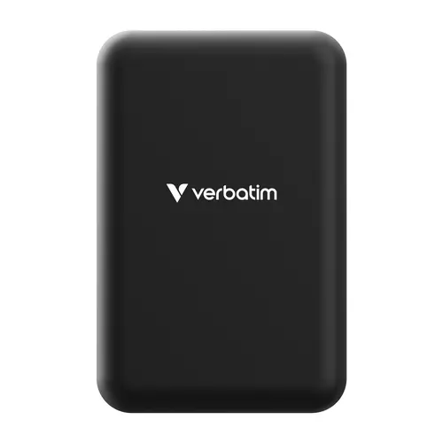 Външна батерия, Verbatim Charge 'n' Go Essentials Power Bank Magnetic Wireless 20000mAh Black - image 2