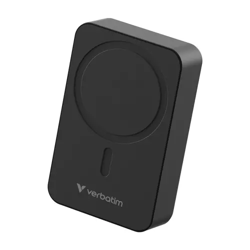 Външна батерия, Verbatim Charge 'n' Go Essentials Power Bank Magnetic Wireless 20000mAh Black