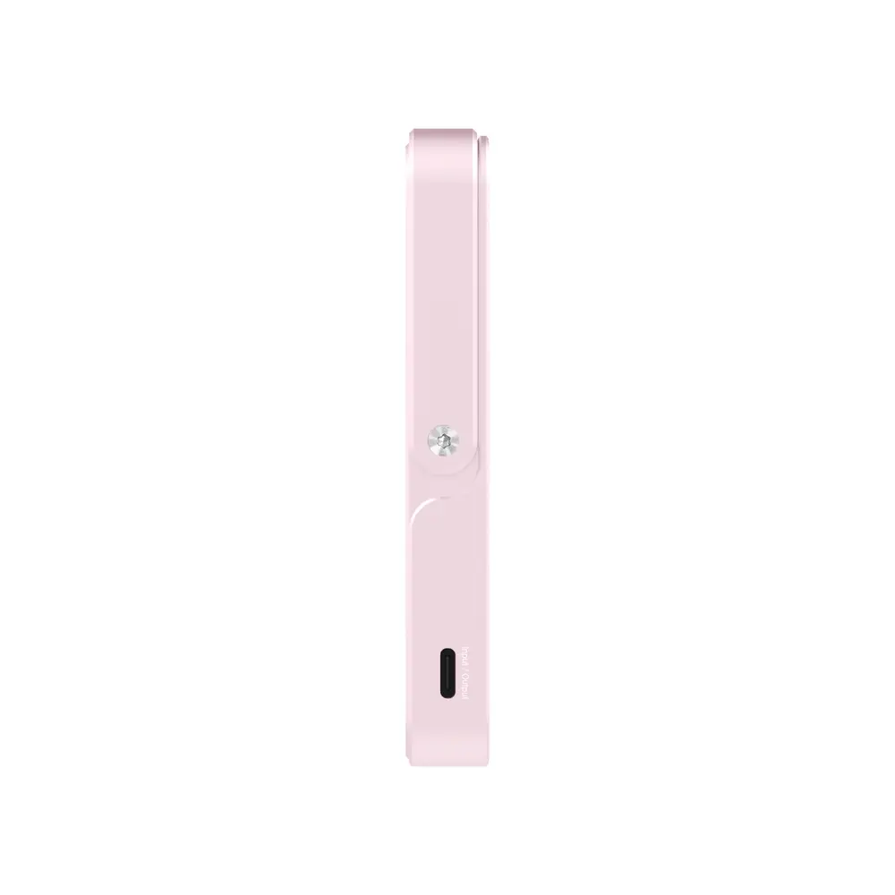 Външна батерия, Verbatim Charge 'n' Go Power Bank with Stand Magnetic Wireless 10000mAh Pink - image 3