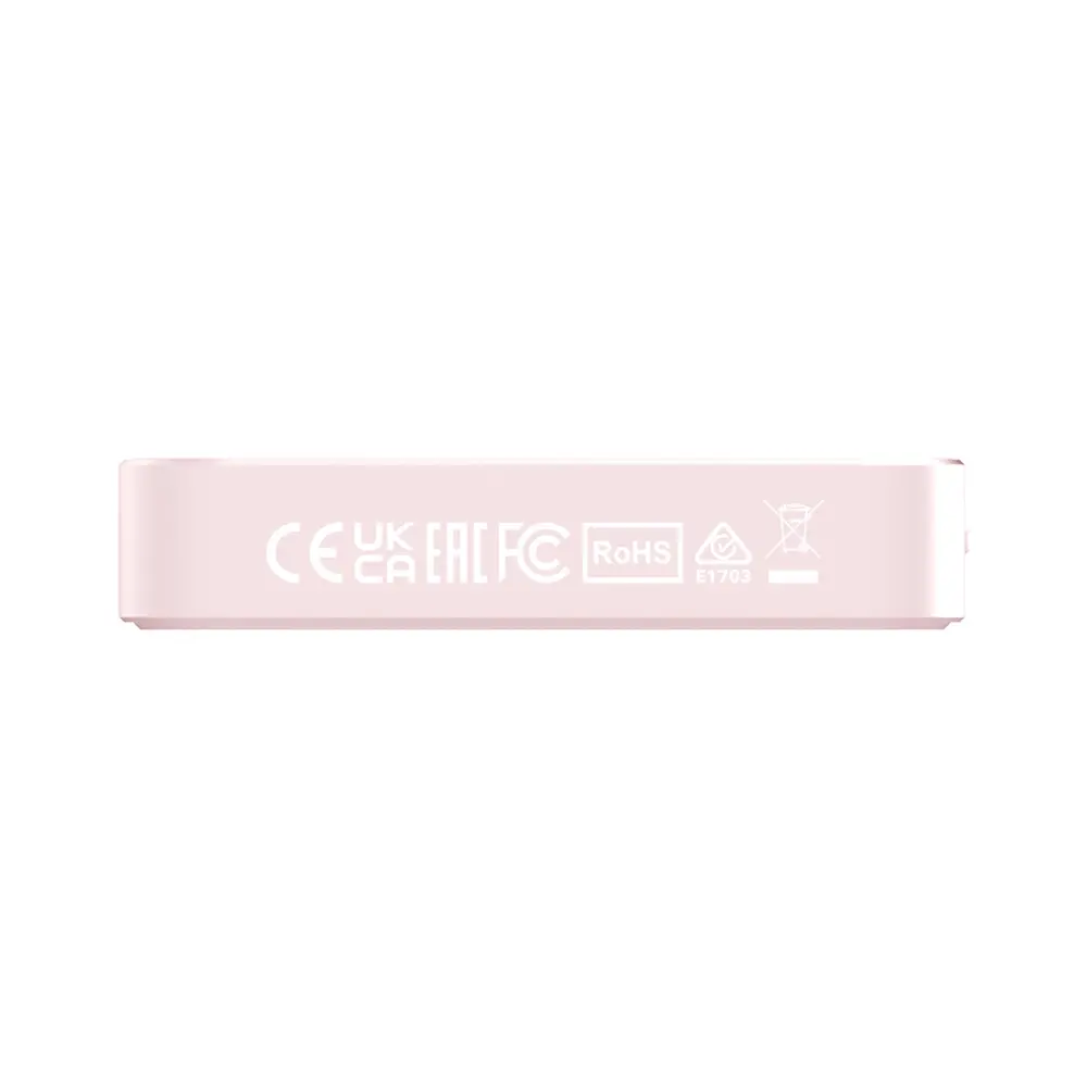 Външна батерия, Verbatim Charge 'n' Go Power Bank with Stand Magnetic Wireless 10000mAh Pink - image 5
