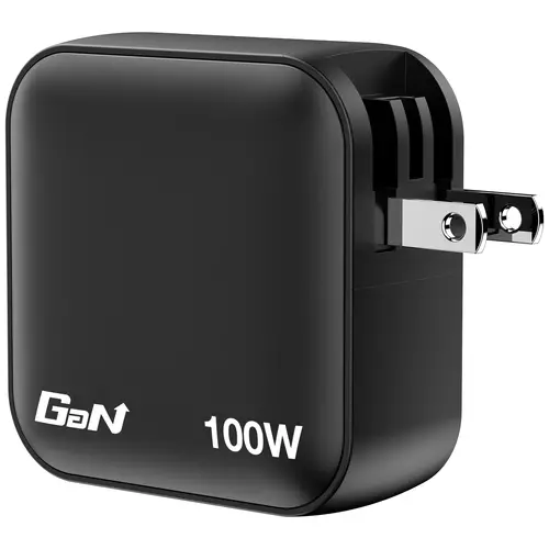 Зарядно устройство, Verbatim Mini GaN Charger 100W 4 Port US plug with EU and UK adaptors - image 2