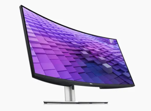 Монитор, Dell U3824DW, 37.5'' UltraSharp Curved WQHD+(3840x1600) AG, IPS, 21:9, 5ms, 2000:1, 300 cd/m2, PD 90W, 100% Srgb, HDMI, DP, USB-C Hub, USB 3.2, RJ45, Speacers, Height Adjustable, Swivel, Tilt, Black - image 1