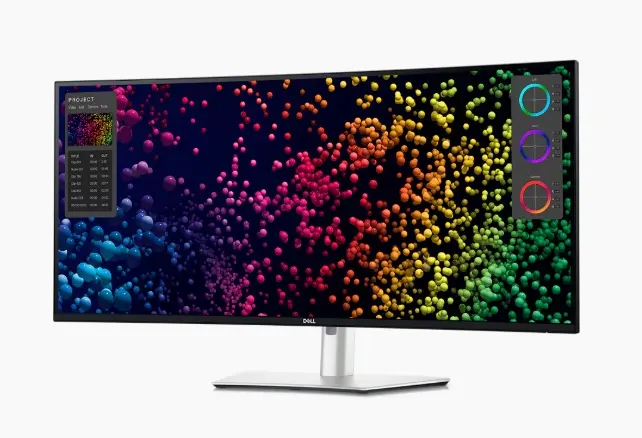 Монитор, Dell U4025QW, 39.7" 5K UtraSharp Curved WUHD (5120x2160), AG, IPS, 21:9, 5ms, 1000:1, 600 cd/m2, DCI-P3 99%, HDMI, DP, HDR600, USB Hub, Thunderbolt 4/USB-C, USB 3.2, RJ45, Speacers, PbP, Height Adjustable, Swivel, Tilt, Black - image 2