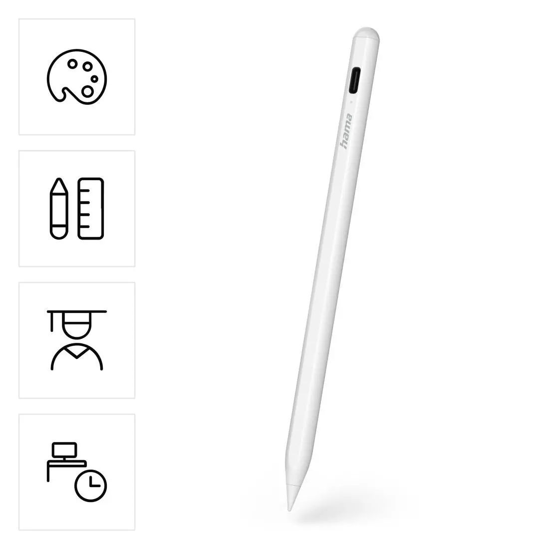 HAMA Писалка /стилус/ за таблет Apple iPad, "Scribble", висока точност, разпознаване на наклон - image 17