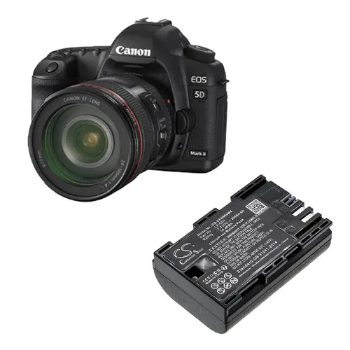 Батерия за фотоапарат CANON EOS 5D, EOS 60D LiIon 7.2V 2000mAh  Cameron Sino - image 1